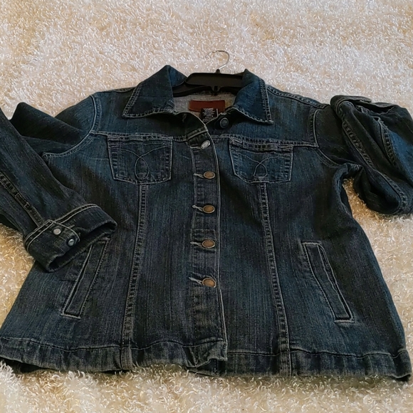 Vintage Calvin Klein denim jackelt Size L - Picture 2 of 10